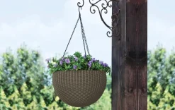 Hanging Planter Set of 2 - Brown