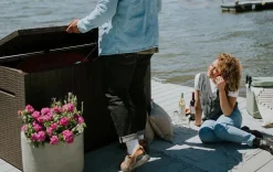 Java 230 Gallon Deck Box - Brown