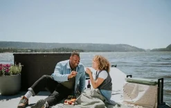 Java 230 Gallon Deck Box - Graphite