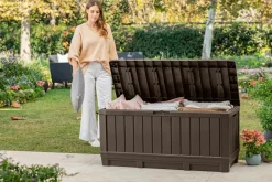 Kentwood 92 Gallon Deck Box - Brown