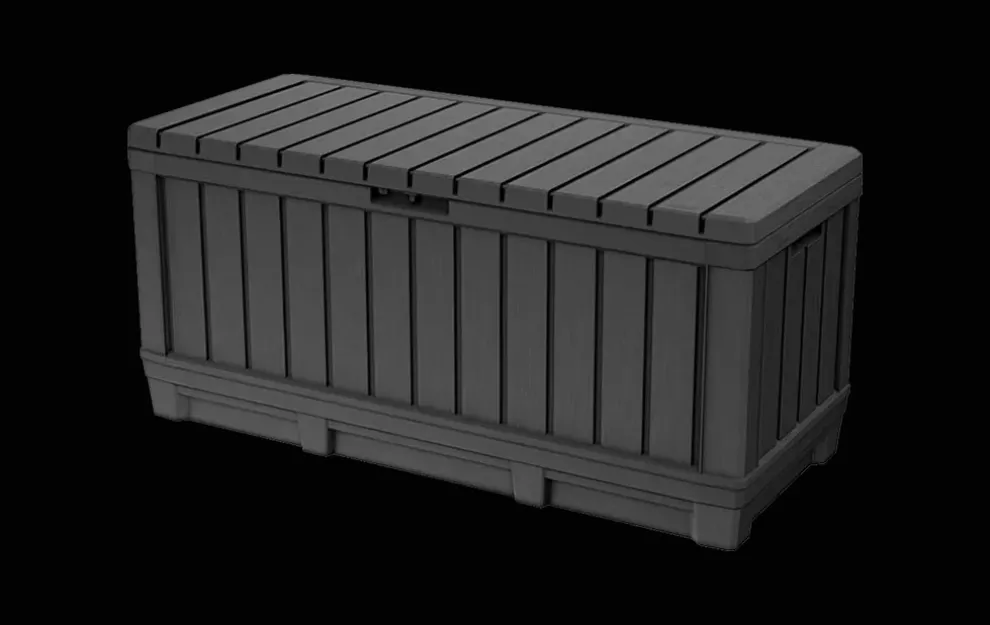 Kentwood 92 Gallon Deck Box - Graphite