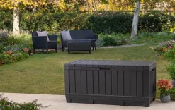 Kentwood 92 Gallon Deck Box - Graphite