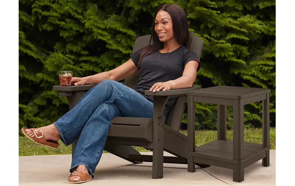 Kiawah Adirondack Chair - Brown