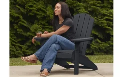 Kiawah Adirondack Chair - Graphite