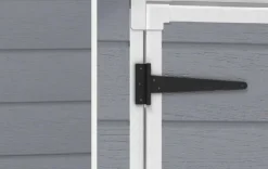 Manor 6x8 Storage Shed - Grey