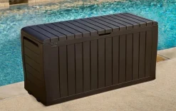 Marvel 71 Gallon Deck Box - Brown
