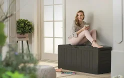 Marvel 71 Gallon Deck Box - Taupe