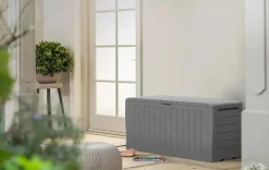 Marvel 71 Gallon Deck Box - Grey