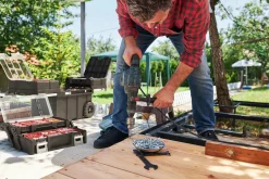 Masterloader Rolling Tool Box with Cantilever Organizer - Black