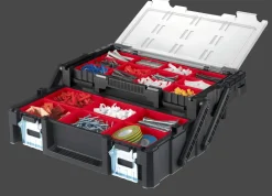 Masterloader Rolling Tool Box with Cantilever Organizer - Black