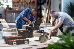 Masterloader Rolling Tool Box with Cantilever Organizer - Black