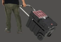 Masterloader Rolling Tool Box with Cantilever Organizer - Black