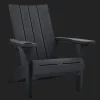 Modern Adirondack Chair - Graphite