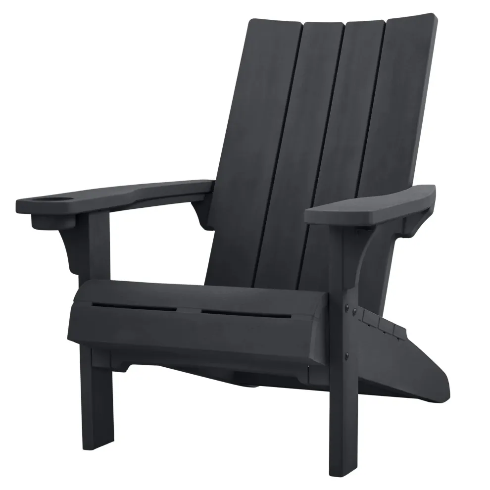Modern Adirondack Chair - Graphite