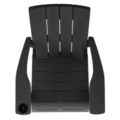 Modern Adirondack Chair - Black