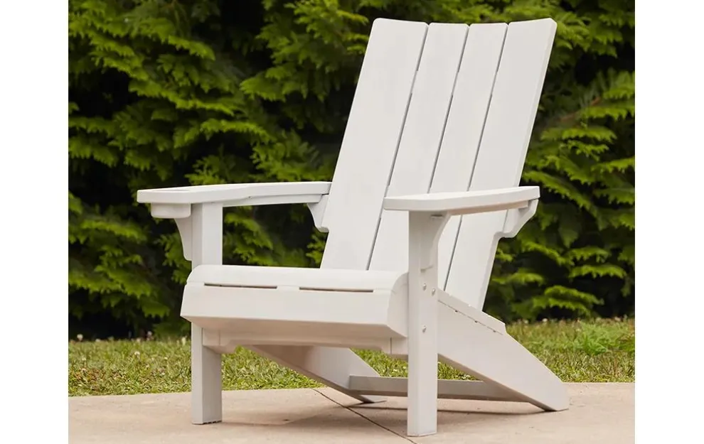 Modern Adirondack Chair - White