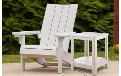 Modern Adirondack Chair - White