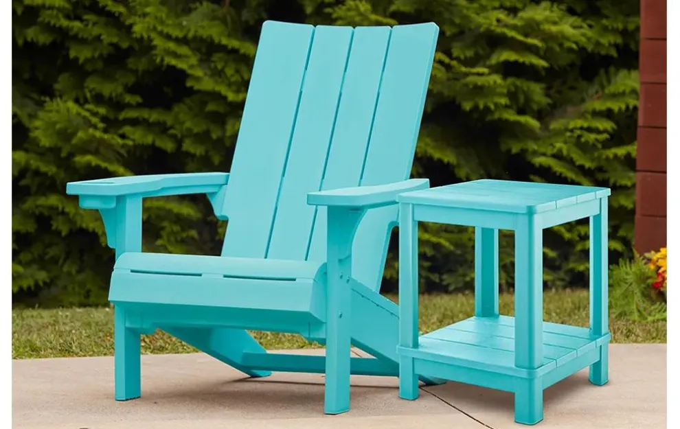 Modern Adirondack Chair - Teal