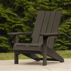 Modern Adirondack Chair - Brown