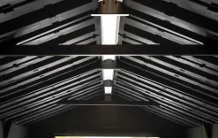 Newton Plus 7.5x17 Storage Shed - Graphite