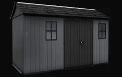 Newton Plus 7.5x13 Storage Shed - Graphite