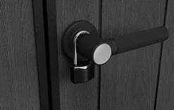 Newton Plus 7.5x15 Storage Shed - Graphite