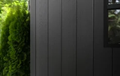 Newton Plus 7.5x9 Storage Shed - Graphite