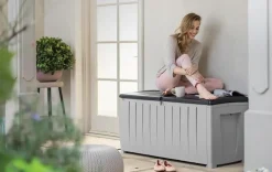 Novel 90 Gallon Deck Box - Black