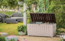 Novel 90 Gallon Deck Box - Brown