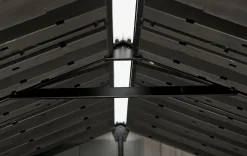 Oakland 7.5x15 Storage Shed - Grey