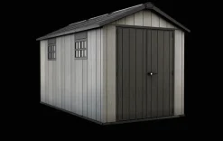 Oakland 7.5x13 Storage Shed - Grey
