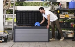 Premier 150 Gallon Deck Box - Grey