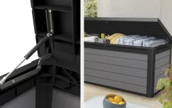 Premier 150 Gallon Deck Box - Grey