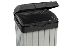 Rockford Outdoor Trash Can - Grey