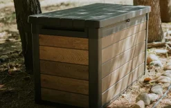 Signature 100 Gallon Deck Box - Walnut Brown