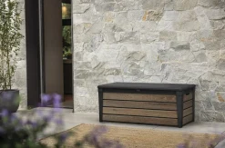 Signature 120 Gallon Deck Box - Walnut Brown