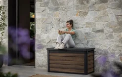 Signature 100 Gallon Deck Box - Rosewood Brown