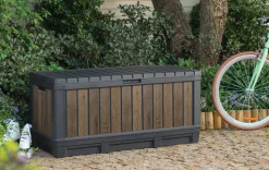 Signature 92 Gallon Deck Box - Walnut Brown