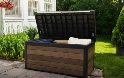 Signature 150 Gallon Deck Box - Walnut Brown