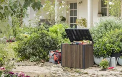 Signature 30 Gallon Deck Box - Walnut Brown
