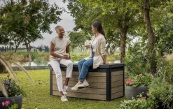 Signature 150 Gallon Deck Box - Ashwood Brown