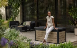 Signature 150 Gallon Deck Box - Ashwood Brown