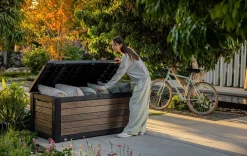 Signature 165 Gallon Deck Box - Walnut Brown