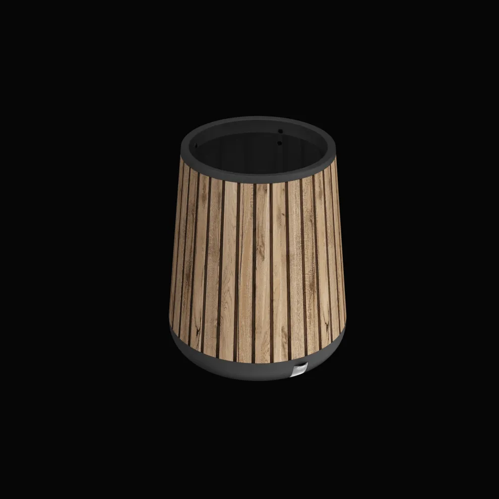 Signature Conical Planter - Pine Brown