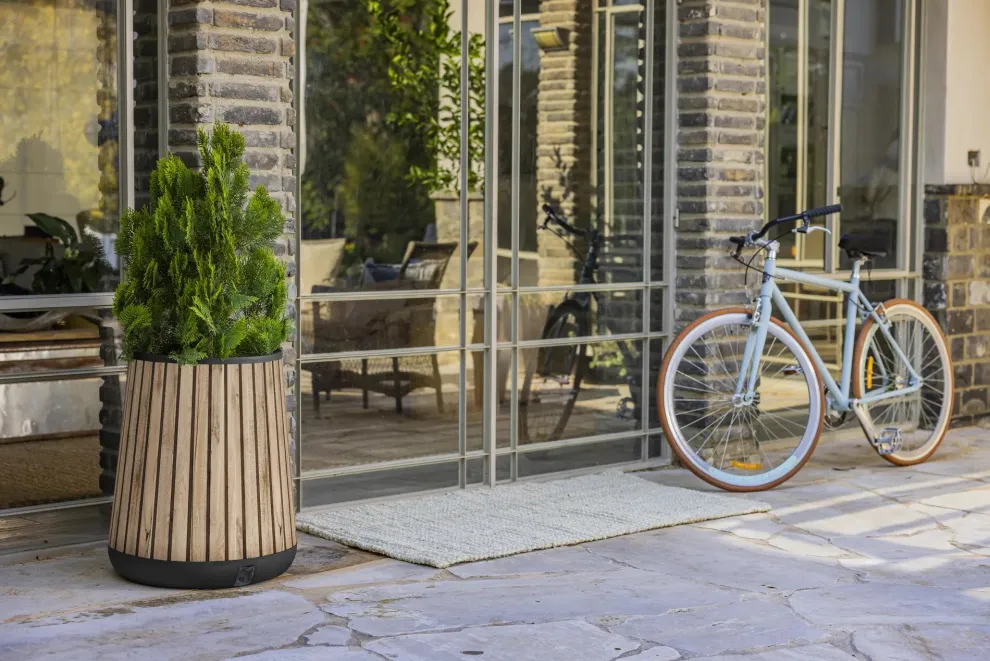 Signature Conical Planter - Pine Brown