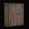 Signature Vertical Storage Shed - Rosewood Brown