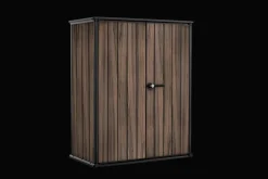 Signature Vertical Storage Shed - Rosewood Brown
