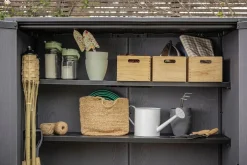 Signature Vertical Storage Shed - Rosewood Brown