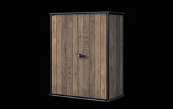 Signature Vertical Storage Shed - Walnut Brown