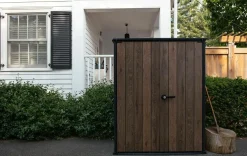 Signature Vertical Storage Shed - Walnut Brown